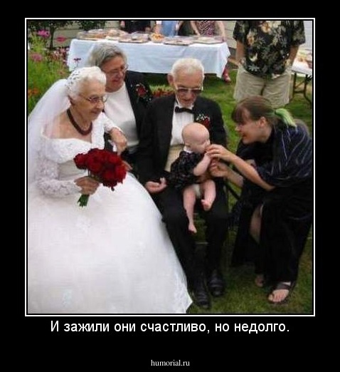 И зажили они счастливо, но недолго.