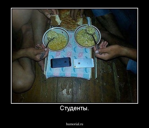 Студенты.
