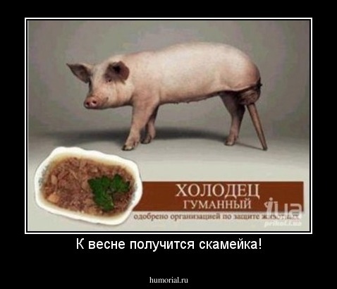 К весне получится скамейка!