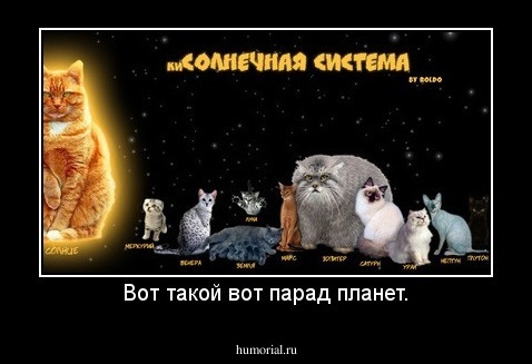 Вот такой вот парад планет.