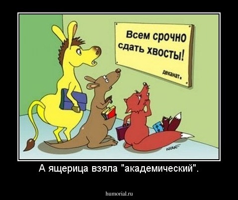 А ящерица взяла "академический".