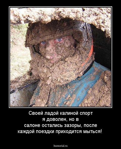 Своей ладой калиной спорт я доволен, но в салоне остались зазоры, после каждой поездки приходится мыться! 