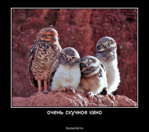 очень скучное кино