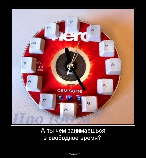 А ты чем занимаешься в свободное время?