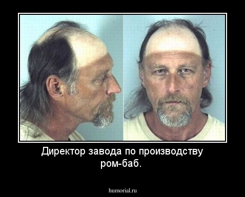 Директор завода по производству ром-баб.