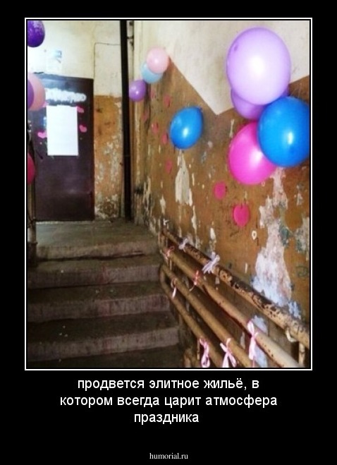 продвется элитное жильё, в котором всегда царит атмосфера праздника
