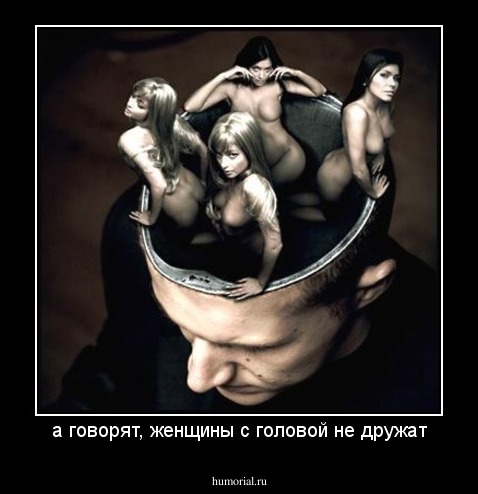 а говорят, женщины с головой не дружат