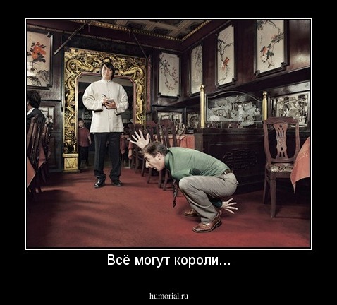 Всё могут короли...