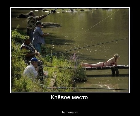 Клёвое место.