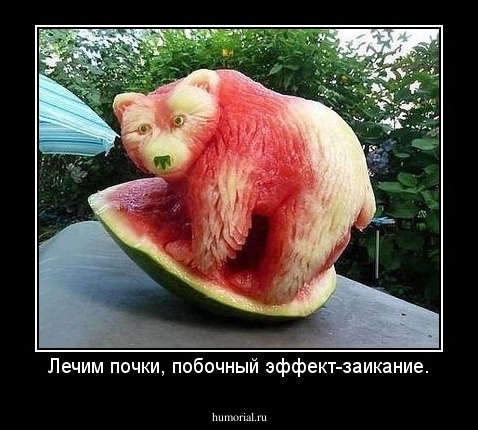 Лечим почки, побочный эффект-заикание.