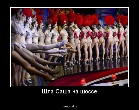 Шла Саша на шоссе