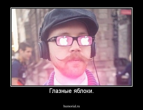 Глазные яблоки.