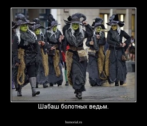 Шабаш болотных ведьм.