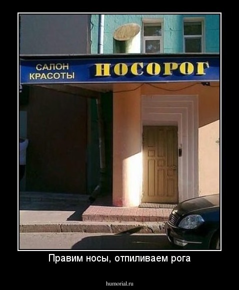 Правим носы, отпиливаем рога