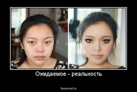 Ожидаемое - реальность