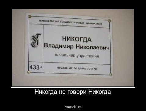 Никогда не говори Никогда