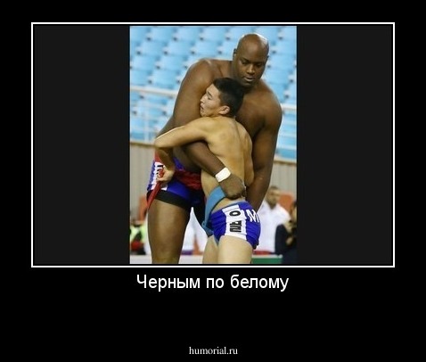 Черным по белому
