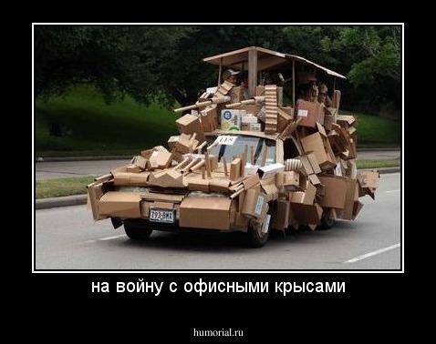 на войну с офисными крысами