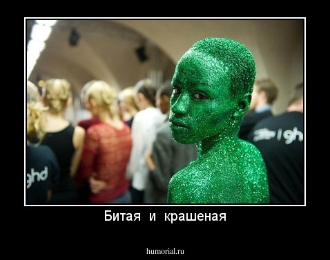 Битая  и  крашеная