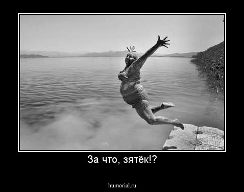 За что, зятёк!?