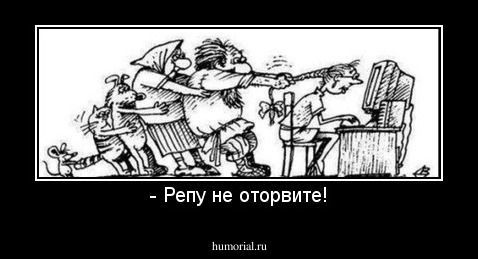 - Репу не оторвите!