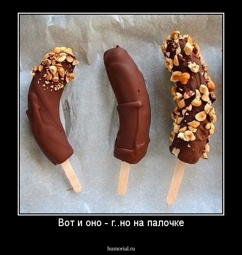Вот и оно - г..но на палочке