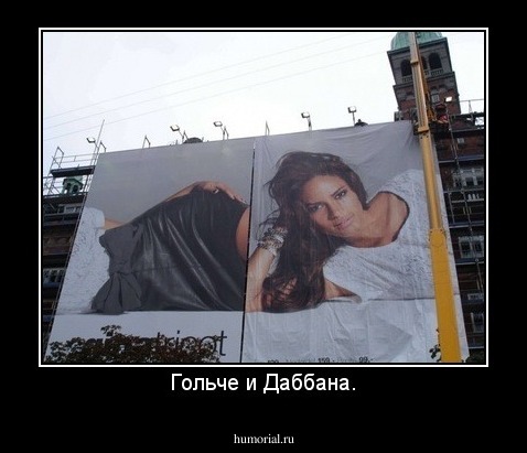 Гольче и Даббана.