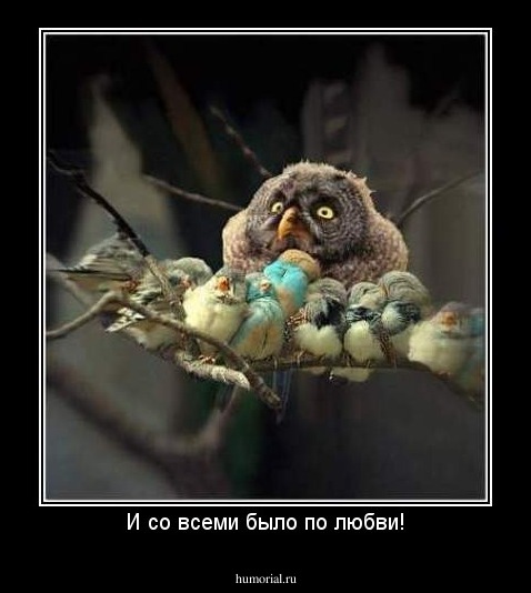 И со всеми было по любви!