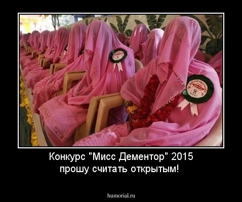Конкурс "Мисс Дементор" 2015 прошу считать открытым!