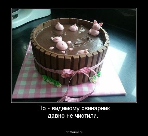По - видимому свинарник давно не чистили.