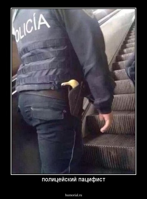 полицейский пацифист