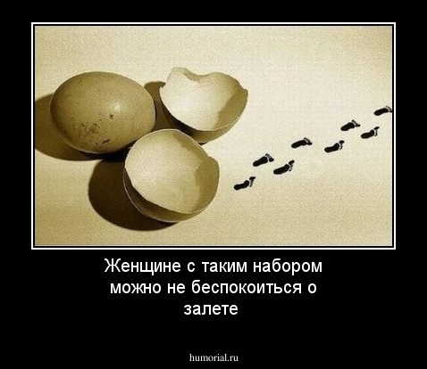 Женщине с таким набором можно не беспокоиться о залете