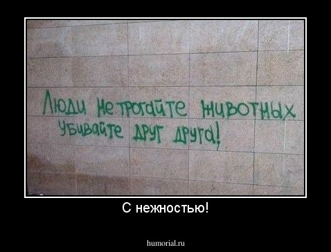 С нежностью!
