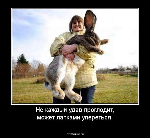 Не каждый удав проглодит, может лапками упереться