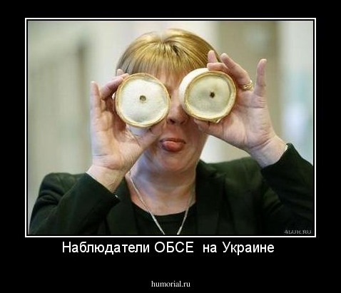 Наблюдатели ОБСЕ  на Украине 