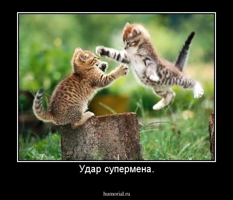 Удар супермена.