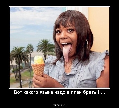 Вот какого языка надо в плен брать!!!...