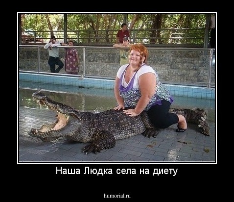 Наша Людка села на диету