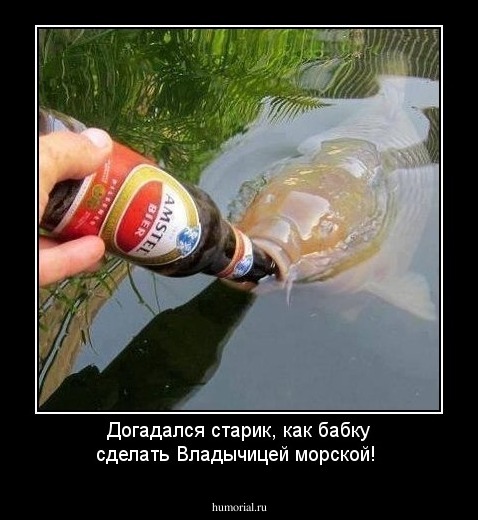 Догадался старик, как бабку сделать Владычицей морской!