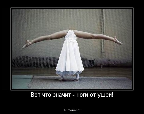 Вот что значит - ноги от ушей!