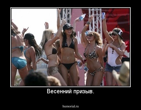 Весенний призыв.