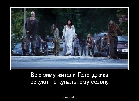 Всю зиму жители Геленджика тоскуют по купальному сезону.