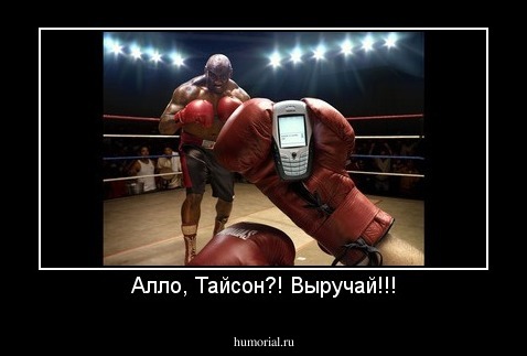 Алло, Тайсон?! Выручай!!!