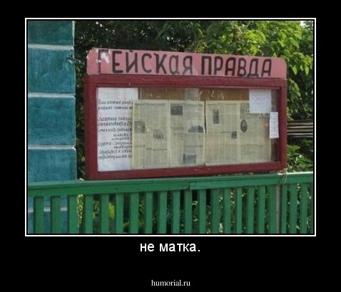 не матка.