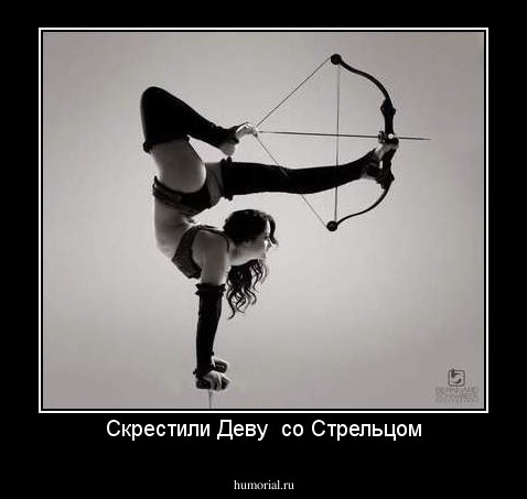 Скрестили Деву  со Стрельцом