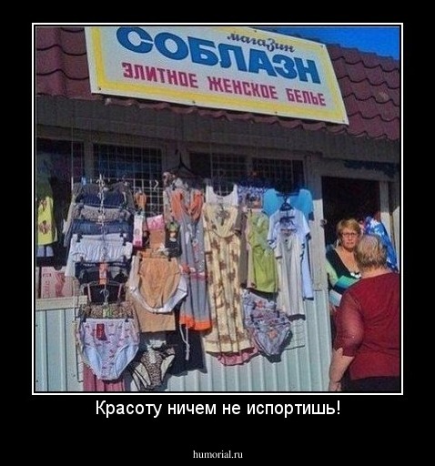 Красоту ничем не испортишь!