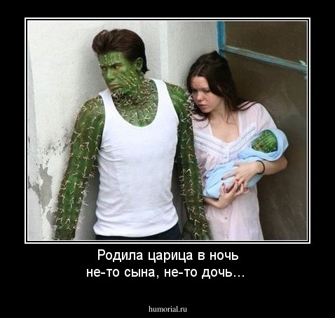 Родила царица в ночь не-то сына, не-то дочь...