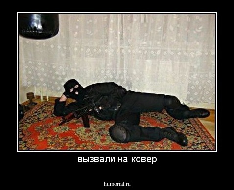 вызвали на ковер