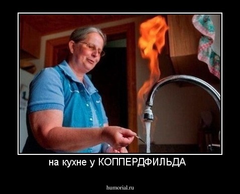 на кухне у КОППЕРДФИЛЬДА  