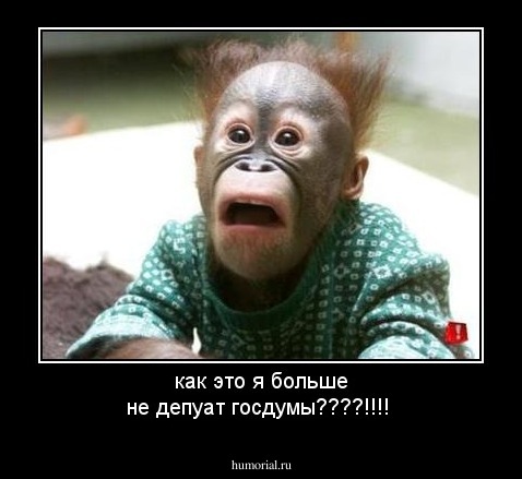 как это я больше не депуат госдумы????!!!!